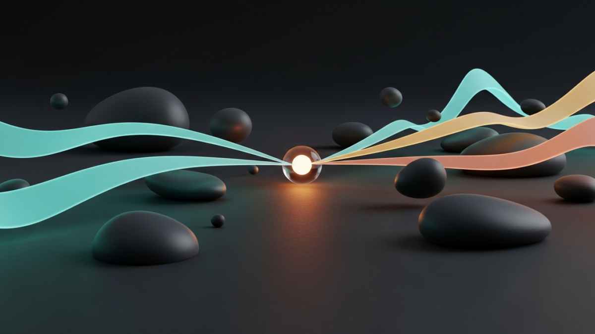 Abstract illustration of choosing among AI roleplay chat alternatives