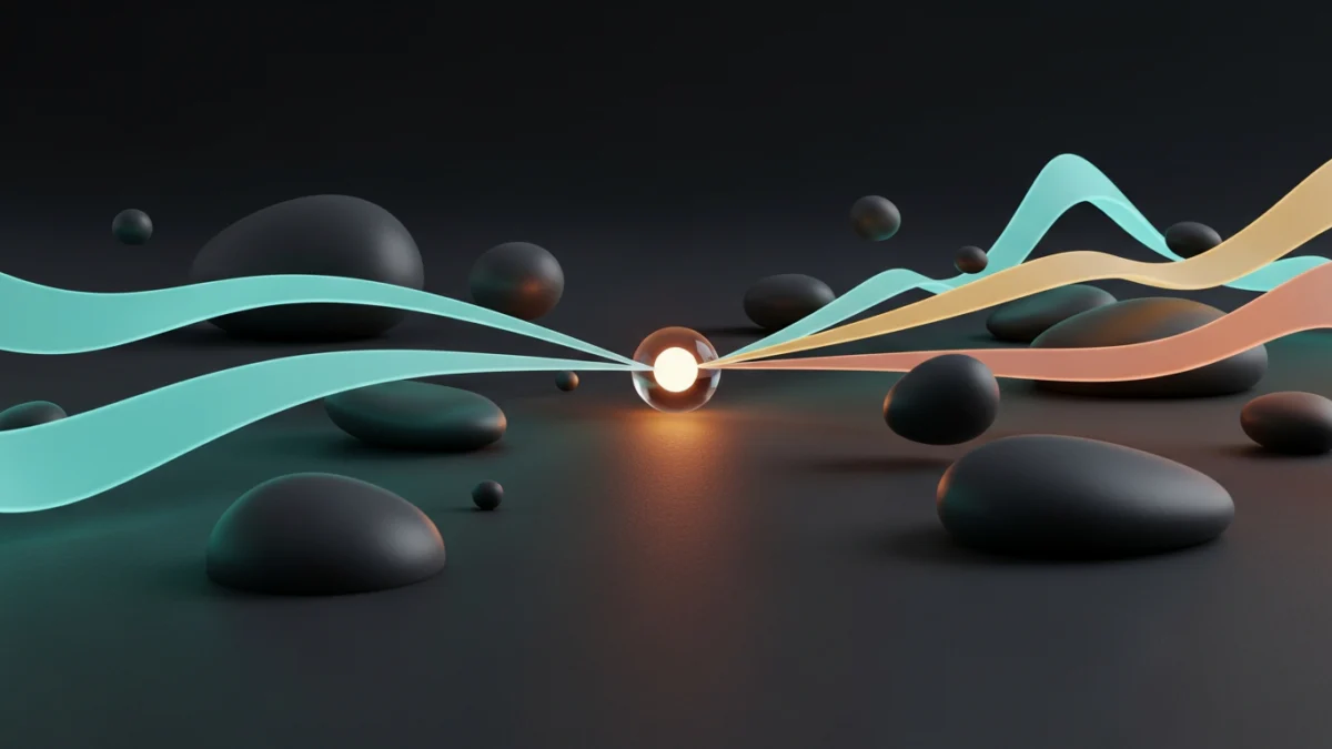 Abstract illustration of choosing among AI roleplay chat alternatives