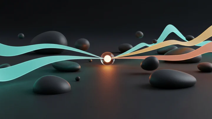 Abstract illustration of choosing among AI roleplay chat alternatives